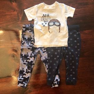 3 piece Boys 2T set